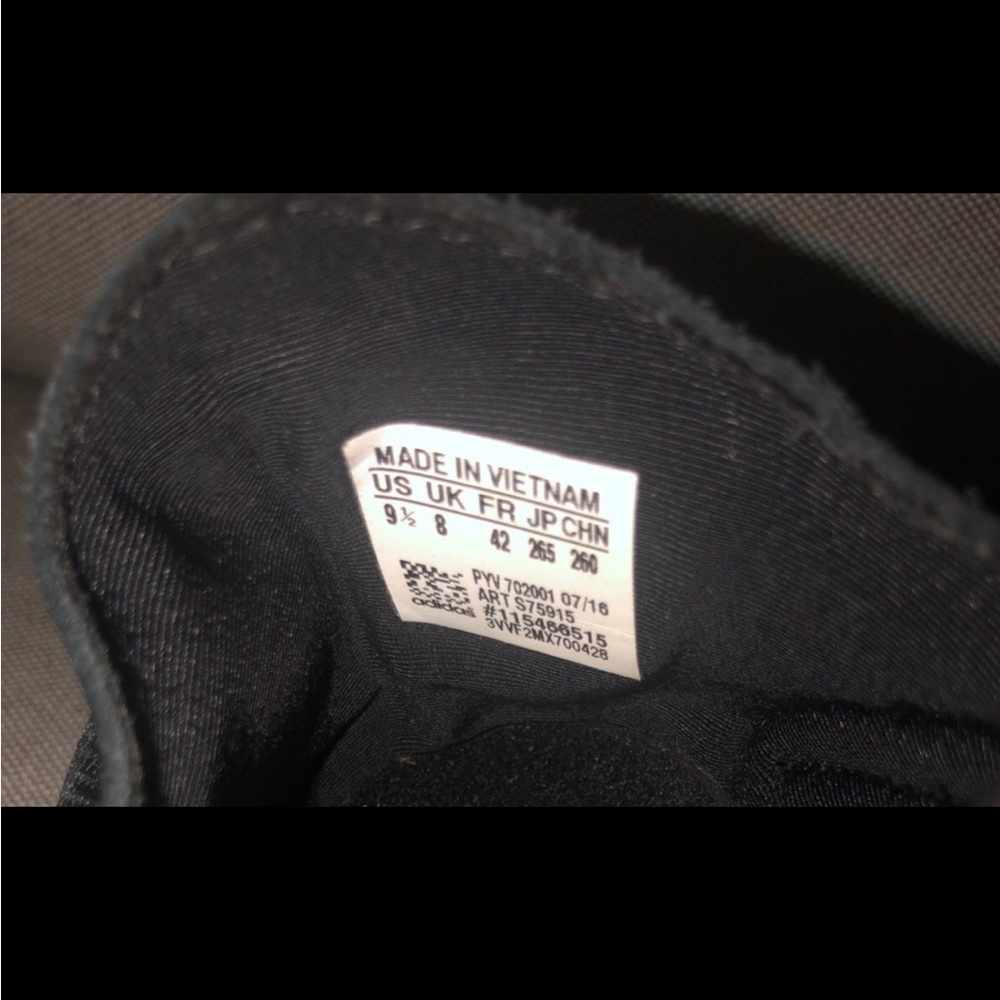 Adidas Black Athletics Shoes - Picture 6 of 6